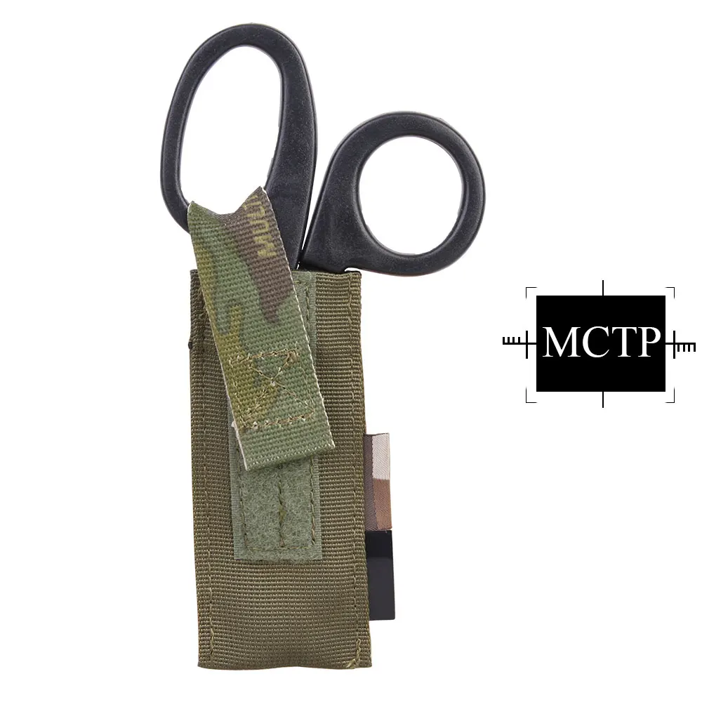 MCTP EMERSONGEAR сумка для ножниц держатель ножниц Тактическая Molle сумка для ножниц страйкбол военная Боевая сумка мультикам черный EM6367 - Цвет: MCTP