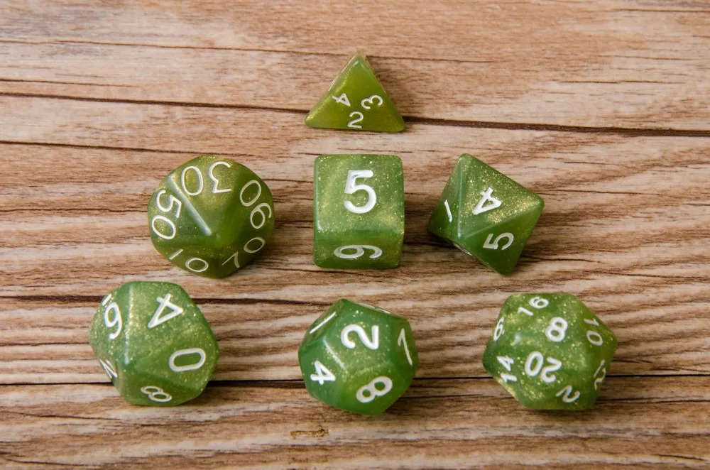 7 шт. Набор кубиков с Туманность эффект покер d & d4 d6 d8 d10 % d12 d20 многогранных трпг