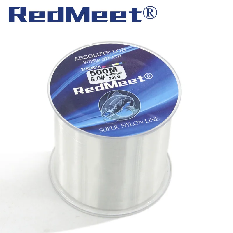 Леска из монофиламента RedMeet нейлоновая леска для ловли карпа Супер Прочные
