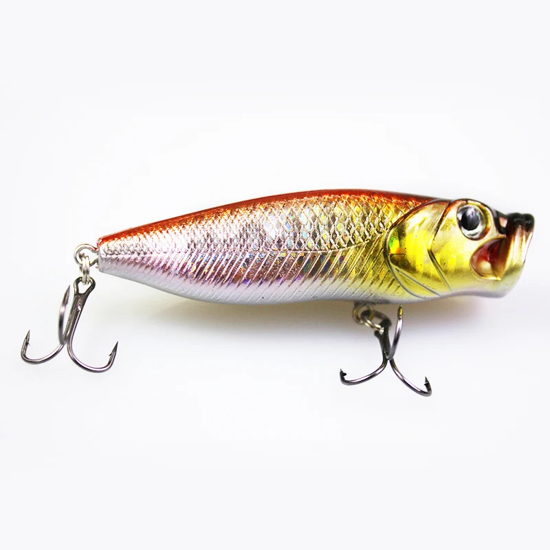 3 ''Поппер приманка для рыбалки симуляция жесткая с искусственным рыболовным