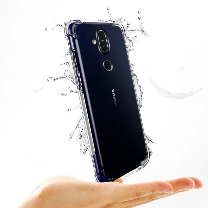 Подушка безопасности противоударный Прозрачный чехол для телефона для Nokia 7,1 5,1 3,1 Plus 6,1 2,1 6 9 противоударный защитный чехол для Nokia X7 X6 X5 X3
