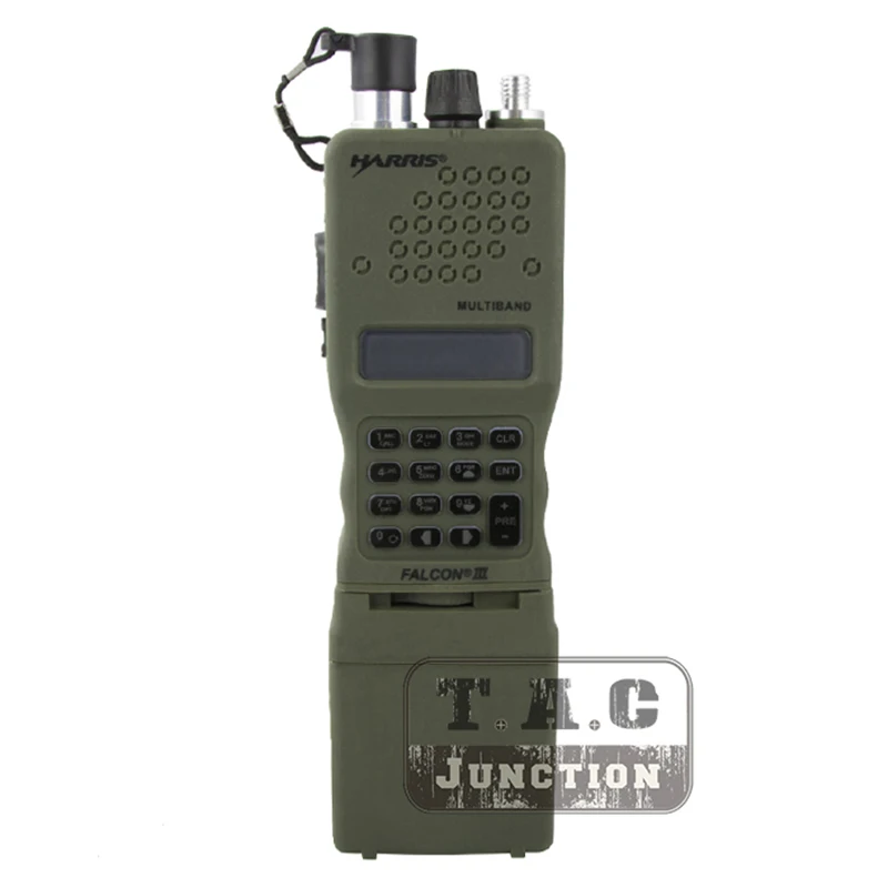 OD Тактический AN/PRC-152 Falcon III MBITR антенна макет радиоприемника чехол страйкбол Painball модель связи Talkie Walkie чехол - Цвет: OD