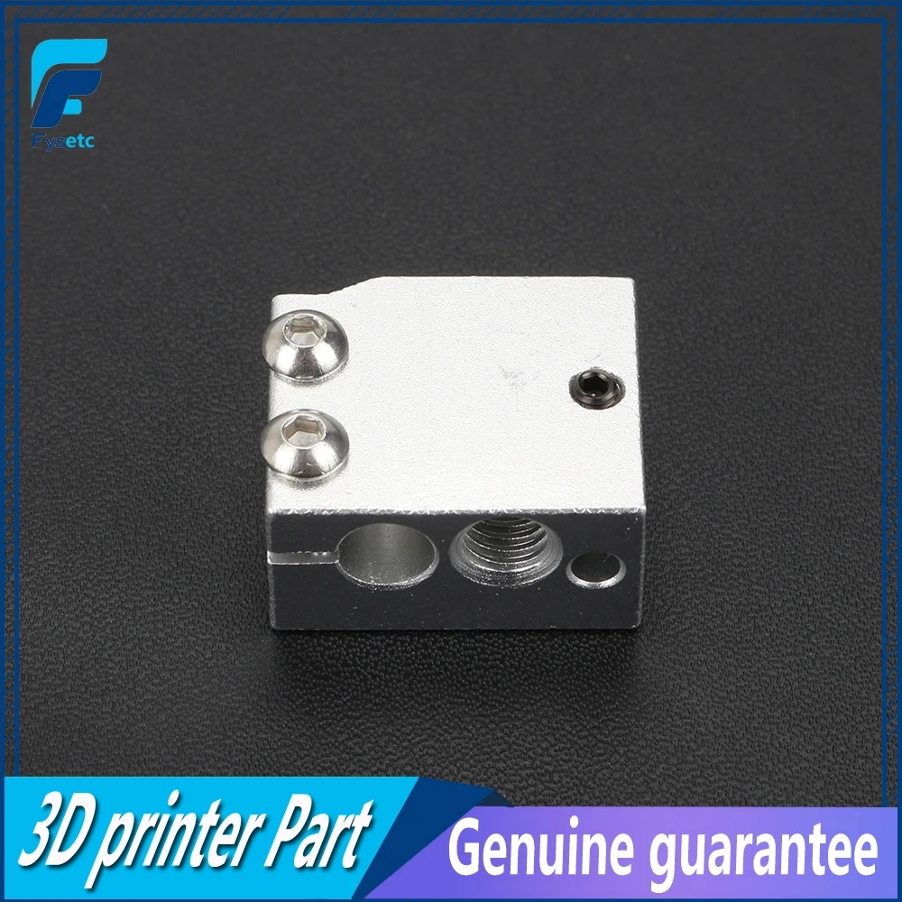 

3D Printer Part Volcano Heater Block For E3D Volcano Hotend Compatible PT100 Sensor/Thermistor Cartrodge 3D Printer Upgrade Kit