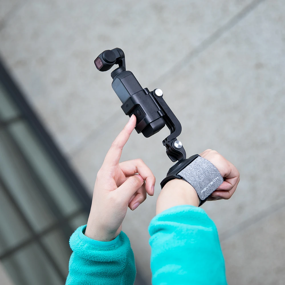 PGYTECH DJI OMSO карманная Экшн камера L образный кронштейн вращающийся держатель для OSMO