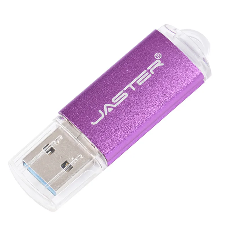 F JASTER Металл реальные флеш-диск USB 2,0 4 ГБ 8 16 32 64 128 памяти палочки с печать логотипов под заказ рекламные подарки - Цвет: F