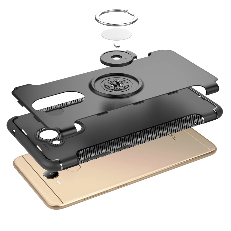 UTOPER для huawei Honor 6C Pro Чехол для huawei Honor Play противоударный задний Чехол для Honor V9 Play V10 6C Pro Чехол с кольцом Броня