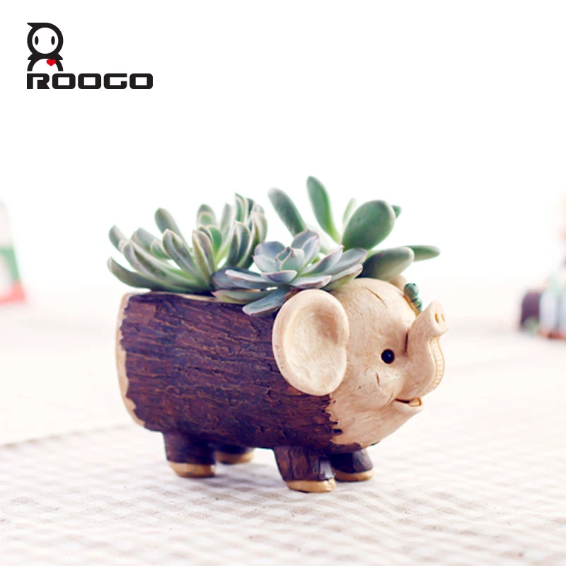 Цветочный горшок Roogo мини-горшок для суккулентов современный многоуровневый