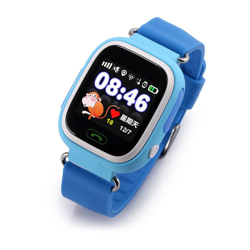 Качество Q60 gps GSM GPRS Смарт часы Reloj Intelligente локатор трекер анти потерянный Remote Monitor
