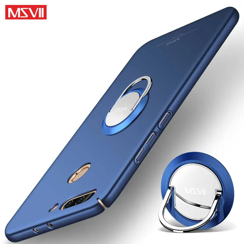 Чехол для Huawei Honor 8 Pro Обложка с кольцом на палец MSVII тонкий матовый чехол V9 V 9