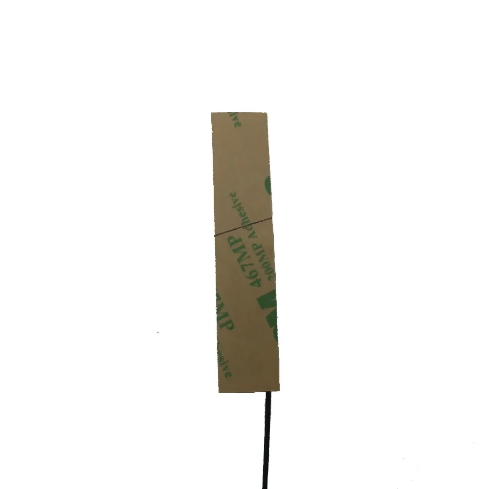 Черный 6 дБ GSM/2G/3G/LTE/4G/GPRS/CDMA/WCDMA полнополосная Встроенная FPC внутренняя PCB антенна U.FL