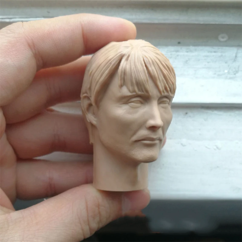 1/6 Mads Mikkelsen Неокрашенная головка для 12 &quotфигуры тела инструменты