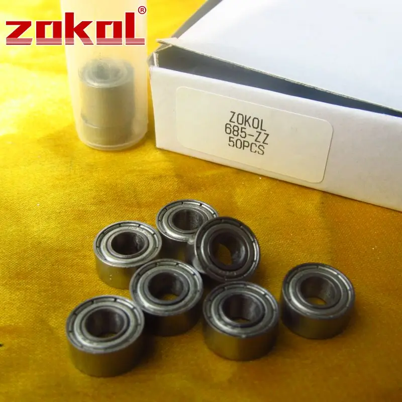 ZOKOL 685 ZZ подшипник P5Z4 миниатюрный 685ZZ радиальный шарикоподшипник 5*11*5 мм 5*11*3 |