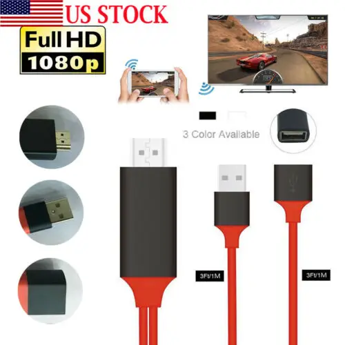 MHL микро USB к HDMI 1080P HD ТВ кабель адаптер для IOS Android iPhone Samsung| |