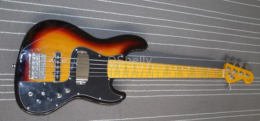 Высококачественный QShelly custom 5 струн Ash body vintage maple neck Marcus Miller джазовый