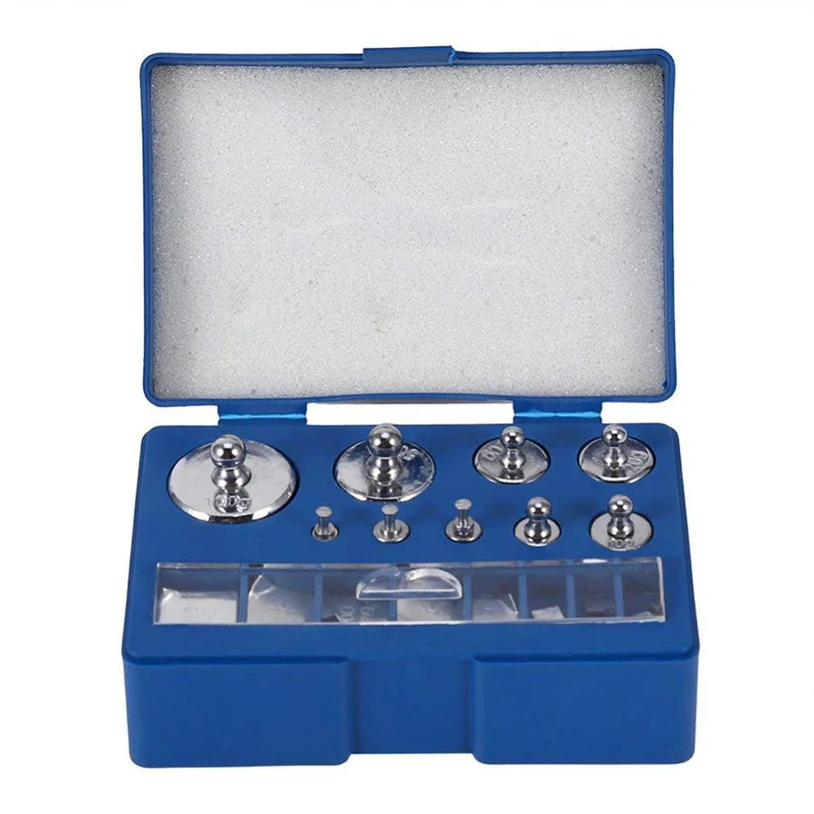 10mg-100g Precision Calibration Weight Set 17Pcs Grams Scale for Mini Digital balance | Инструменты