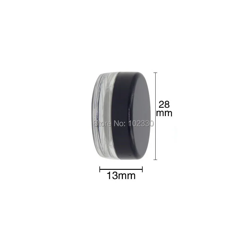 5000 шт. емкость 2 г прозрачная пластиковая банка мл пустые косметические