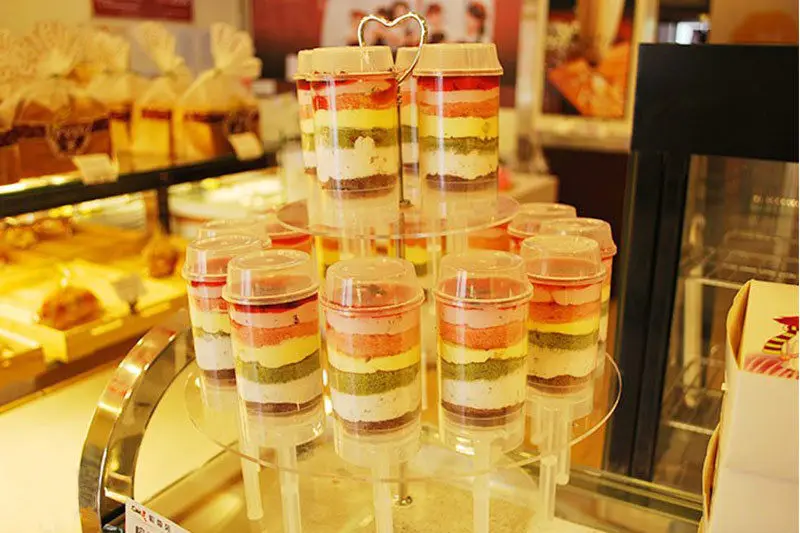 New 30pcs Plastic Push Pop Containers Lids Cake Shooters Up Free Ship | Дом и сад
