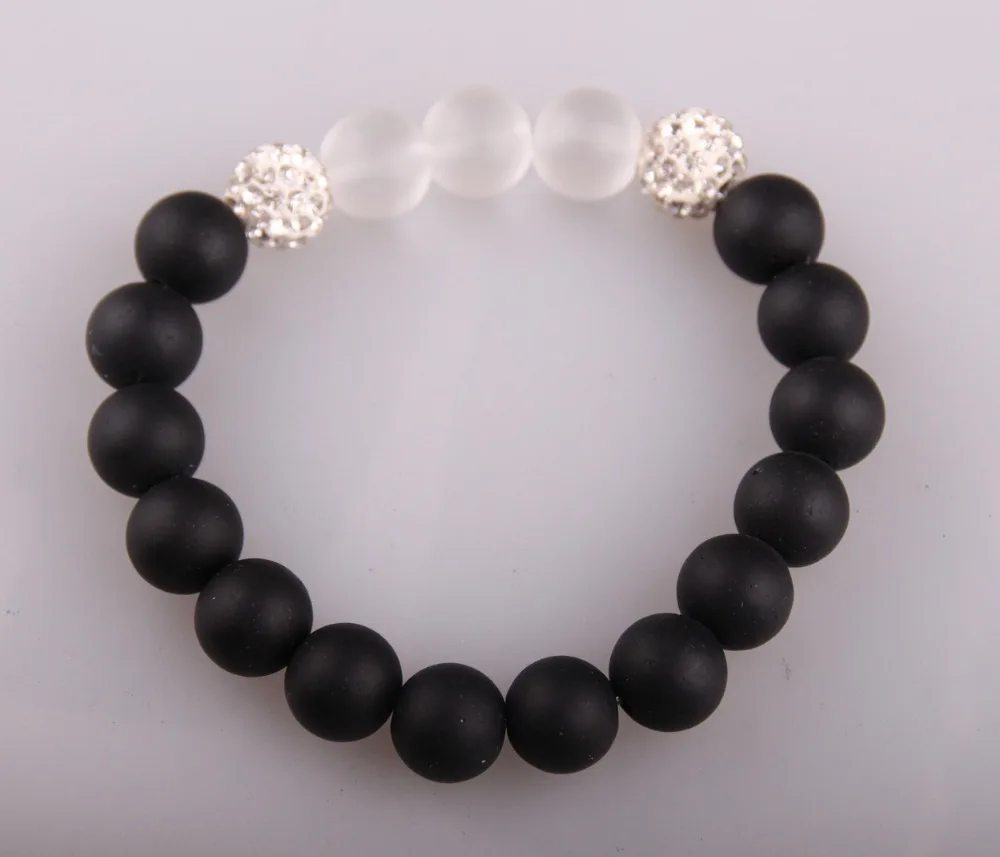 Модные черно белые браслеты с бусинами|bracelet rainbow|bracelet spikebracelet price |