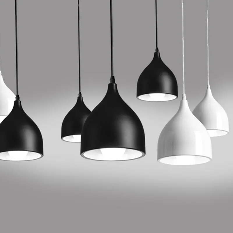 Современные потолочные светильники винтажные подвесные из кованого алюминия