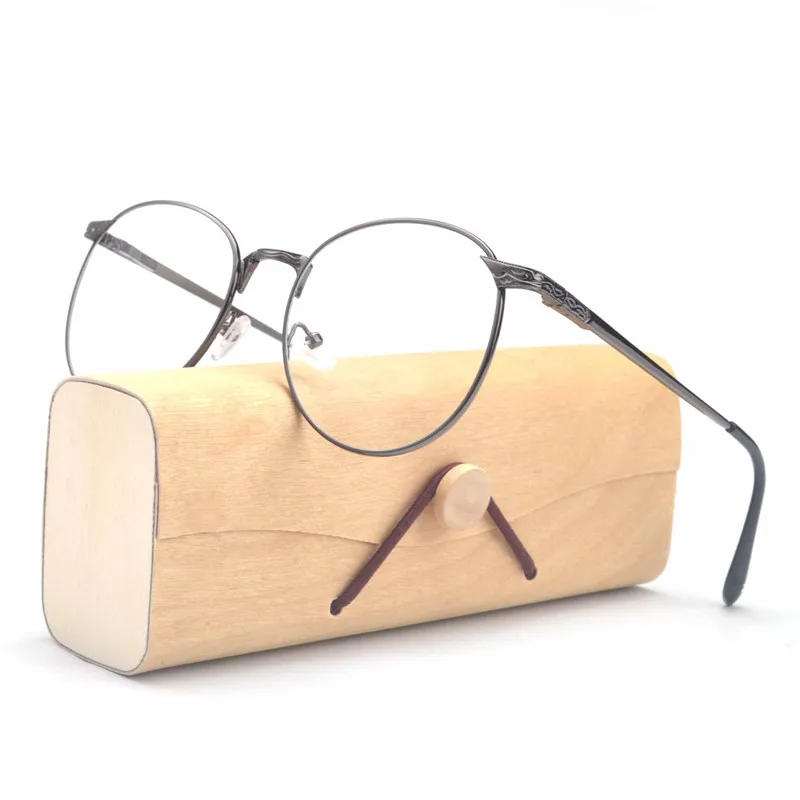 MINCL/2017 Винтажные Унисекс Ретро стильные металлические круглые оправа очки