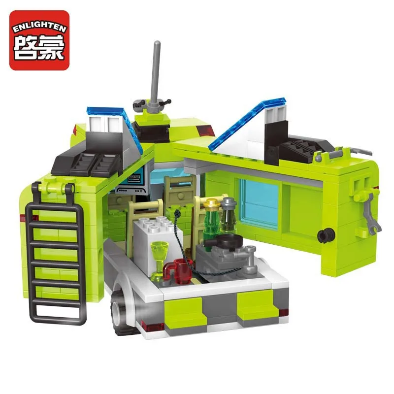 Enlighten модели Здание игрушка Совместимость с LEGO Лего Legos Конструктор E1120 380 блок