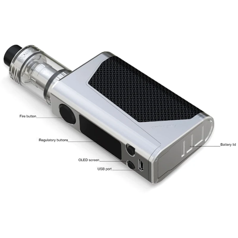 Стартовый набор Joyetech eVic Primo 2 0 OLED с атомайзерами 228 Вт баком 4 мл головкой спирали