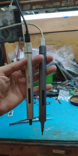 [Горячий] Xiaomi Wowstick 1F+ 56 бит электрический шуруповерт прецизионный беспроводной корпус из сплава светодиодный светильник литиевая батарея инструмент для ремонта питания