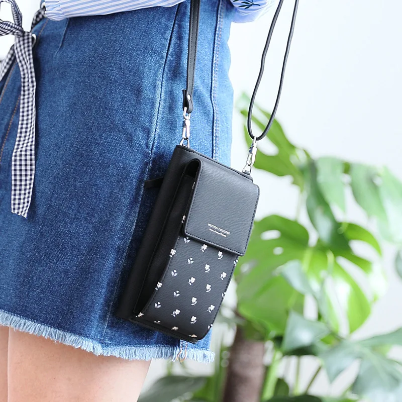 Женские кошельки женские с цветами визитница для карт сумочки девушек портмоне