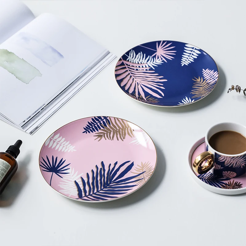 Креативная фарфоровая посуда тарелка принадлежности для ресторана белая