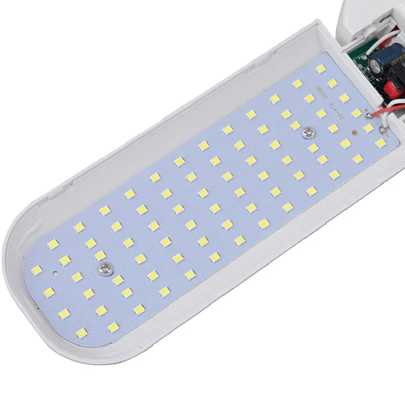 45 Вт E27 светодиодный лампы SMD2835 228 s супер яркий Складной вентилятор угол лезвия