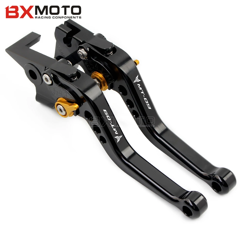 Мотоциклетные короткие рычаги Adustable тормозные рычаги сцепления для YAMAHA MT09 MT-09 MT 09 Tracer SR