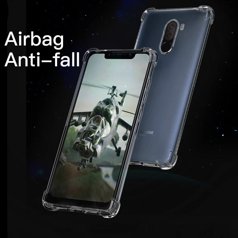 For Xiaomi Redmi K20 Pro Note 7 6 5 6A 4X Case Shockproof Shell Cover TPU Soft Clear Bag Mi 9 8 SE Lite 6X 5X |