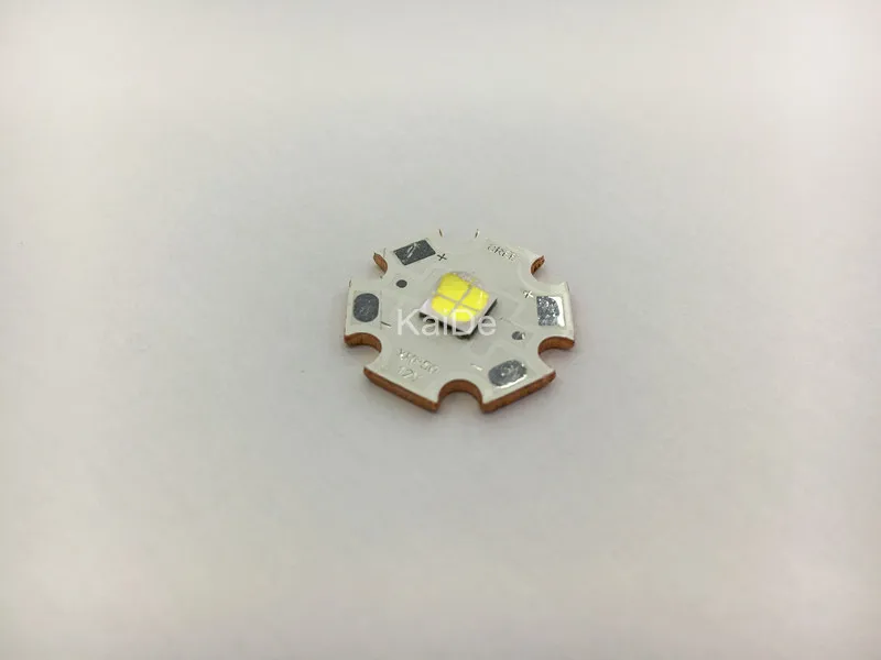 Печатная плата CREE XHP50 2546lm 18 Вт 20 6 в 12 В мм ультра высокая яркость холодный белый 6500K