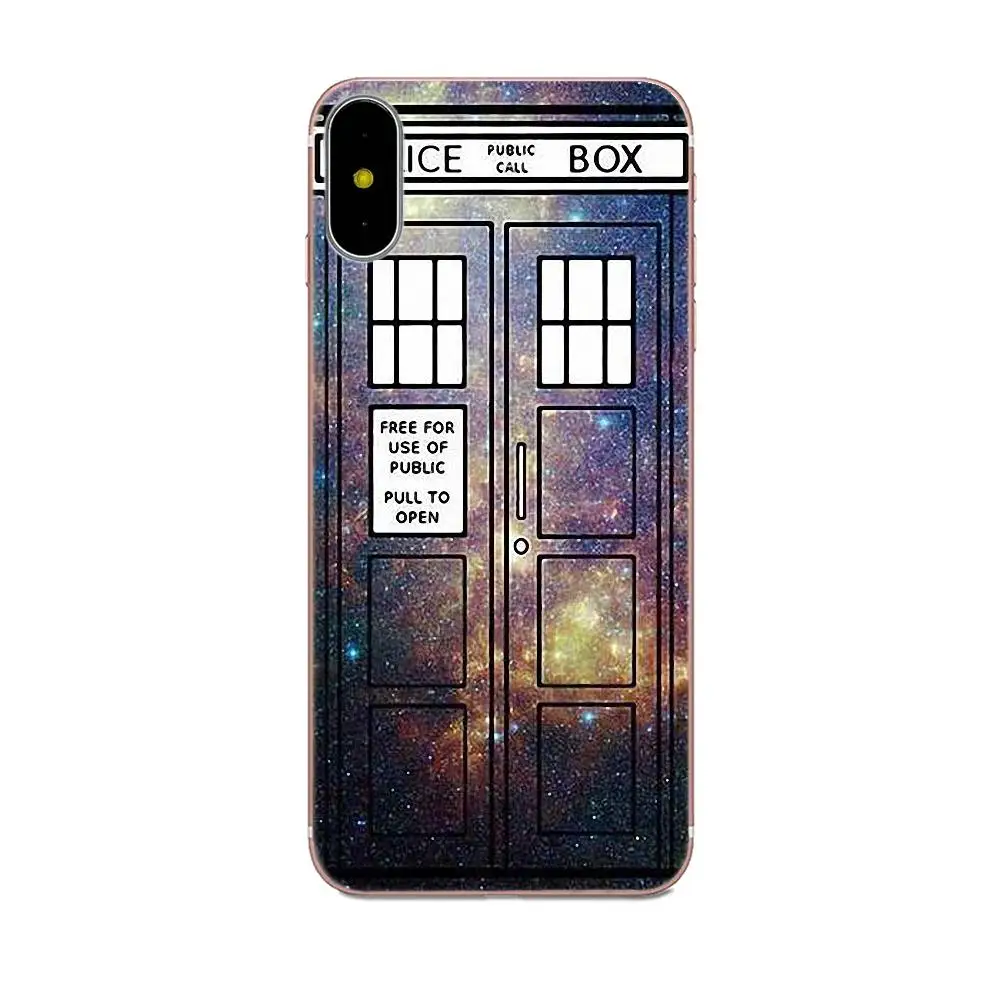 Мягкий чехол для телефона из ТПУ с цветочным рисунком Tardis Doctor Who Xiaomi Mi3 Mi4 Mi4C Mi4i Mi5 Mi