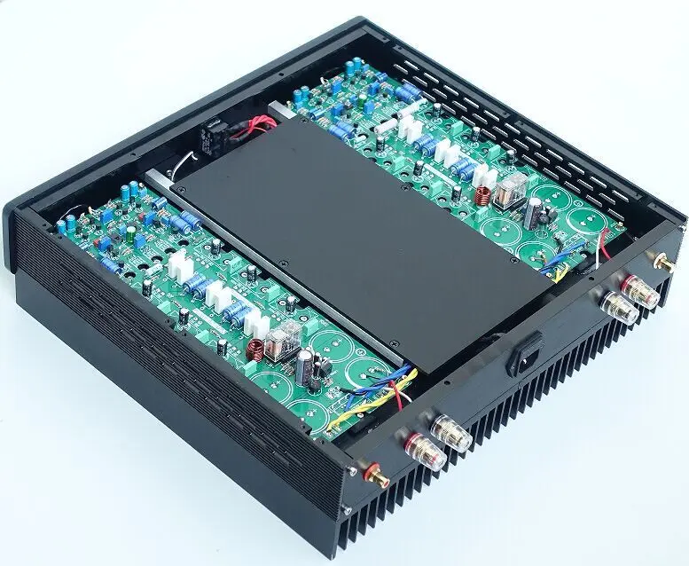 Douk аудио Hi-End HiFi MOSFET полный симметричный усилитель мощности Настольный стерео аудио усилитель 230 Вт+ 230 Вт