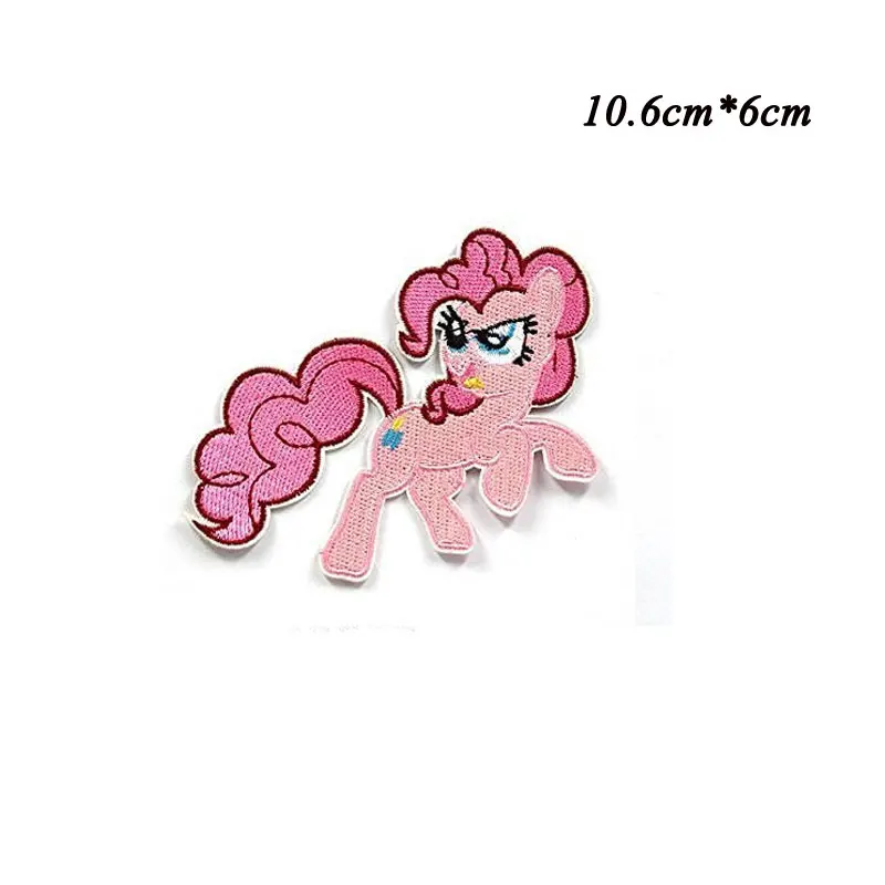 Iron on patches Horse patch embroidered clothing for clothes DIY Pony sew stripes Easter home decoration 2/6/13PCS | Дом и сад