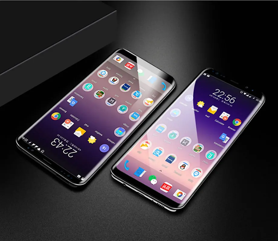 7D закаленное стекло для samsung Galaxy Note 9 Note8 полная защита экрана с закругленными краями для samsung S8 S9 Plus Note9 защитная пленка