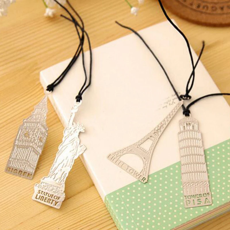 10 шт./лот новинка металлические закладки для книг детские бумажные зажимы