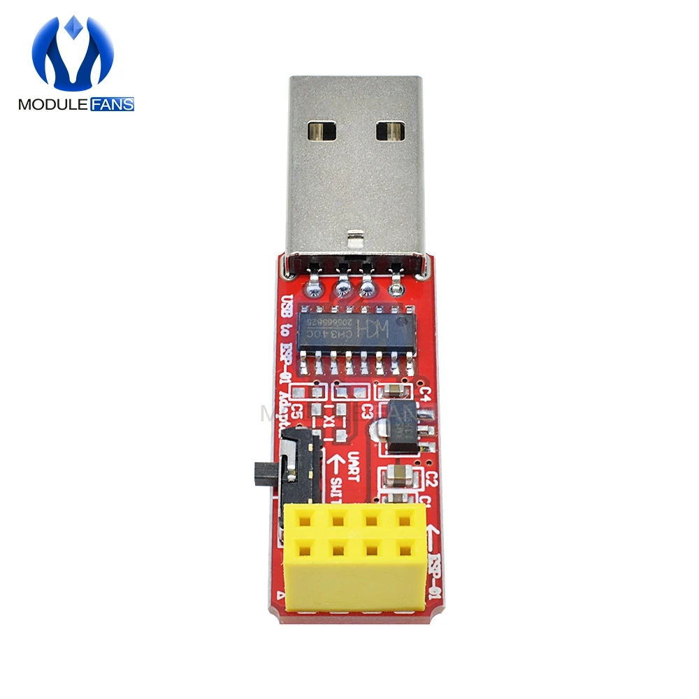 DC 3 V USB к ESP8266 ESP 01 адаптер Wi Fi модуль CH340 CH340G TTL водителя последовательный