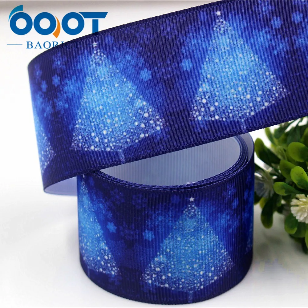 Рождественские ленты OOOT BAORJCT 179291 38 мм 10 ярдов Термотрансферная печать решетка