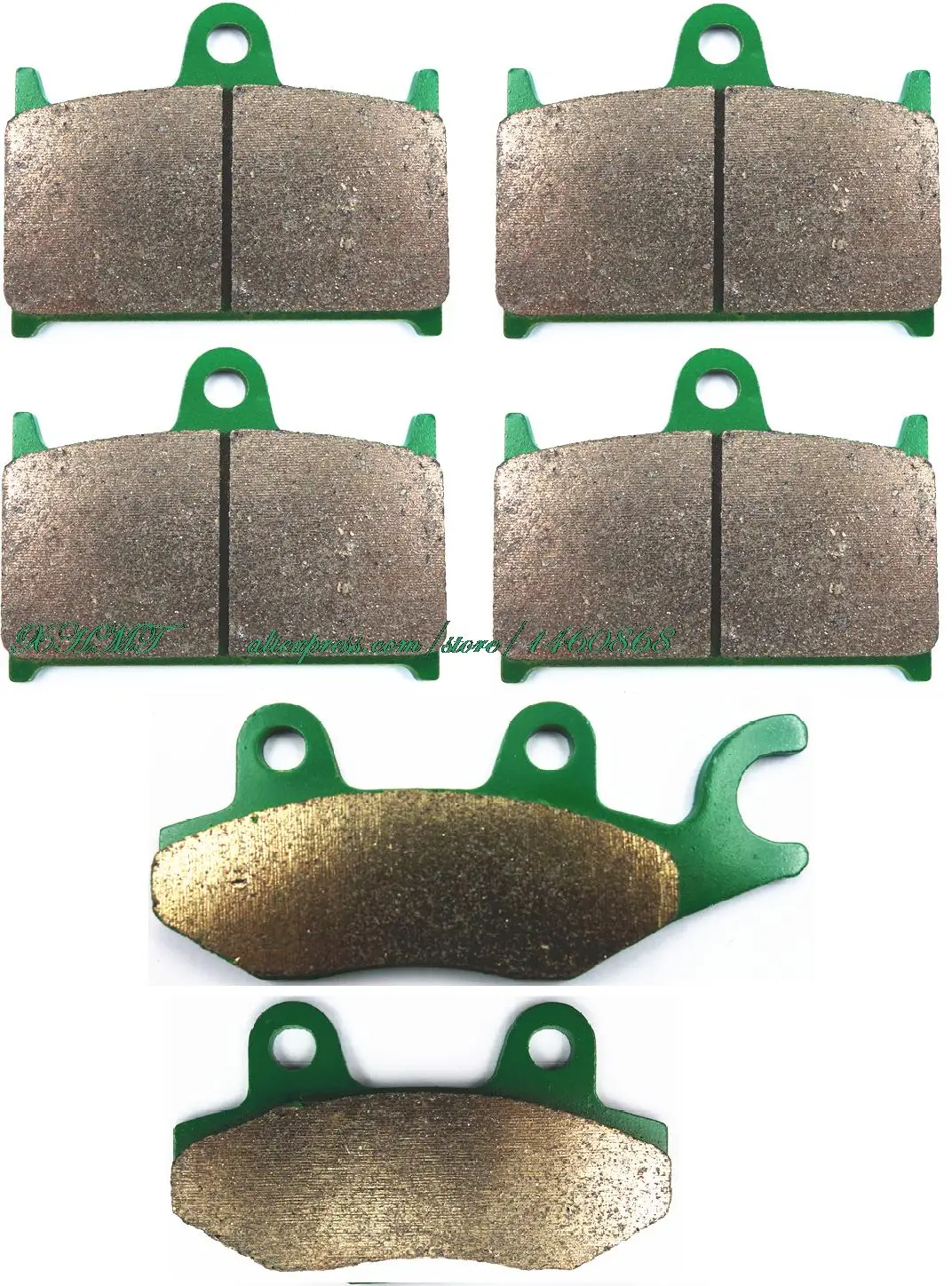 Набор дисковых тормозных колодок для Triumph Cup 900 1996 1997 1998 / 1200 1999 2000 2001|brake pad set|brake