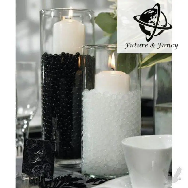 Wedding casamento Table Decorations- water beads soil 10 packs 10g/pack 16 colors Option | Crystal Soil