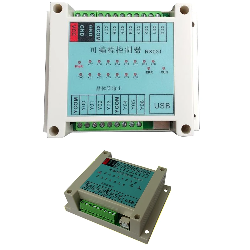 8 в 1 простой программируемый контроллер PLC RX 03T последовательного управления