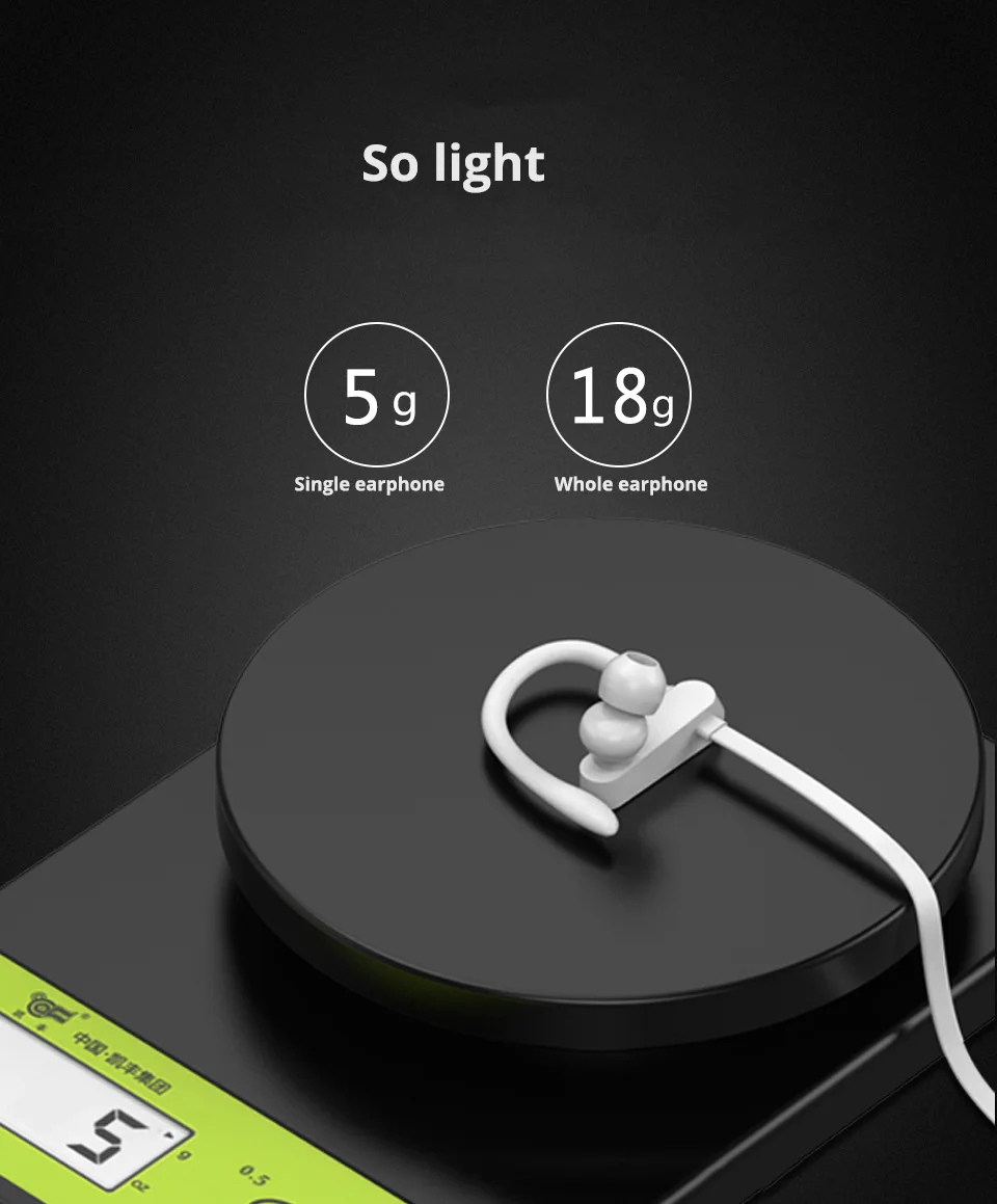 Wired headset Anti-drop Sport Earphone Headphones Super Bass Running Music HD Hifi Headset for Mobile Phones and PC 3.5mm jack |