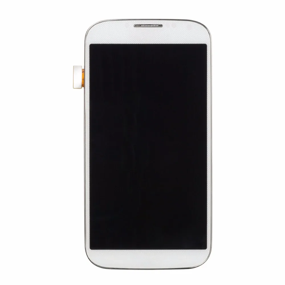 20 шт./лот S4 i9500 ЖК-дисплей для SAMSUNG Galaxy с рамкой GT-i9505 i9505 i9506 i9515 i337 сенсорный экран