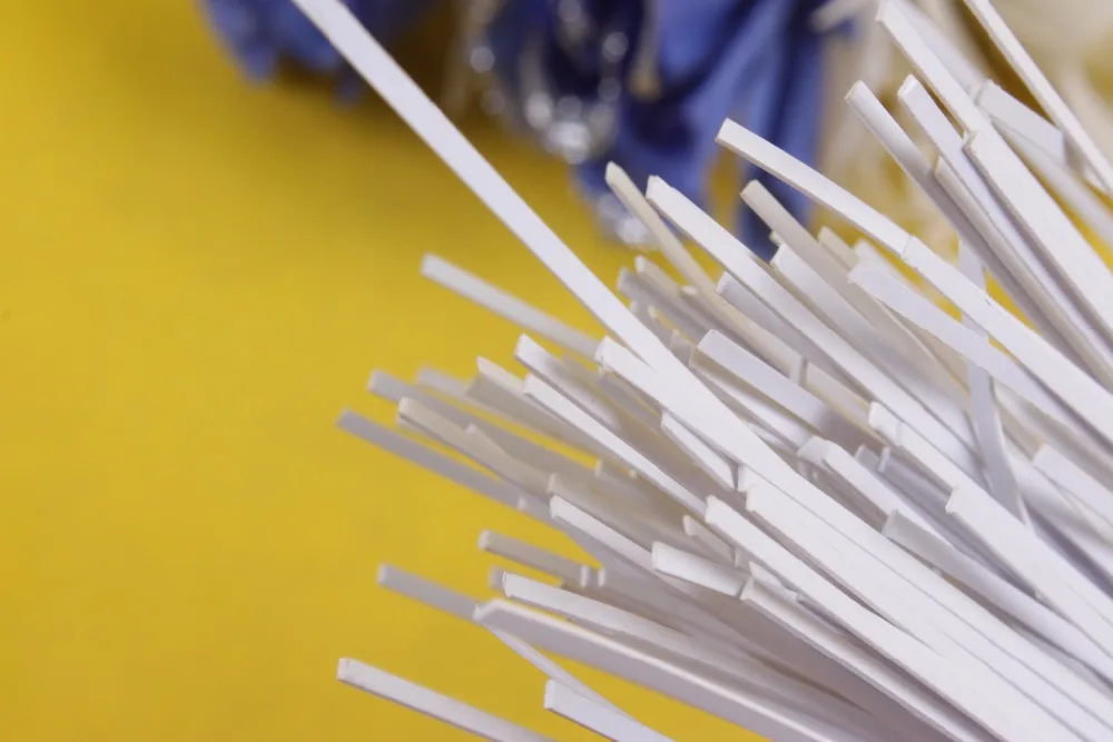 5 полосок кофе жемчужный целлулоид переплет измеряет 2 мм х 1 толщиной и 1650 | Спорт