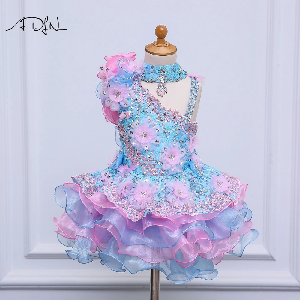 ADLN/кружевные платья принцессы с цветочным узором для девочек Детские дня