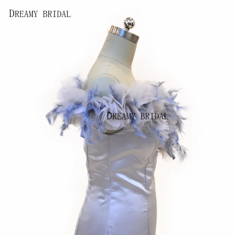 Dreamy Bridal прямые длинные платья на Oscar Awards 2016 знаменитостей с перьями и открытыми