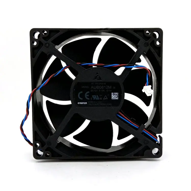 Новый оригинальный Delta AUB0812M E114 DC12V 0.17A 8 см 80*80*25 мм для проектора охлаждающий