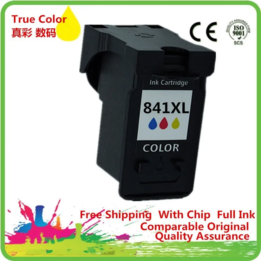 

Ink Cartridge Remanufactured For Canon CL 841 841C 841XL CL-841 CL841 CL-841XL CL841XL Pixma MG2180 MG3180 MG3580 MG4180 MG4280